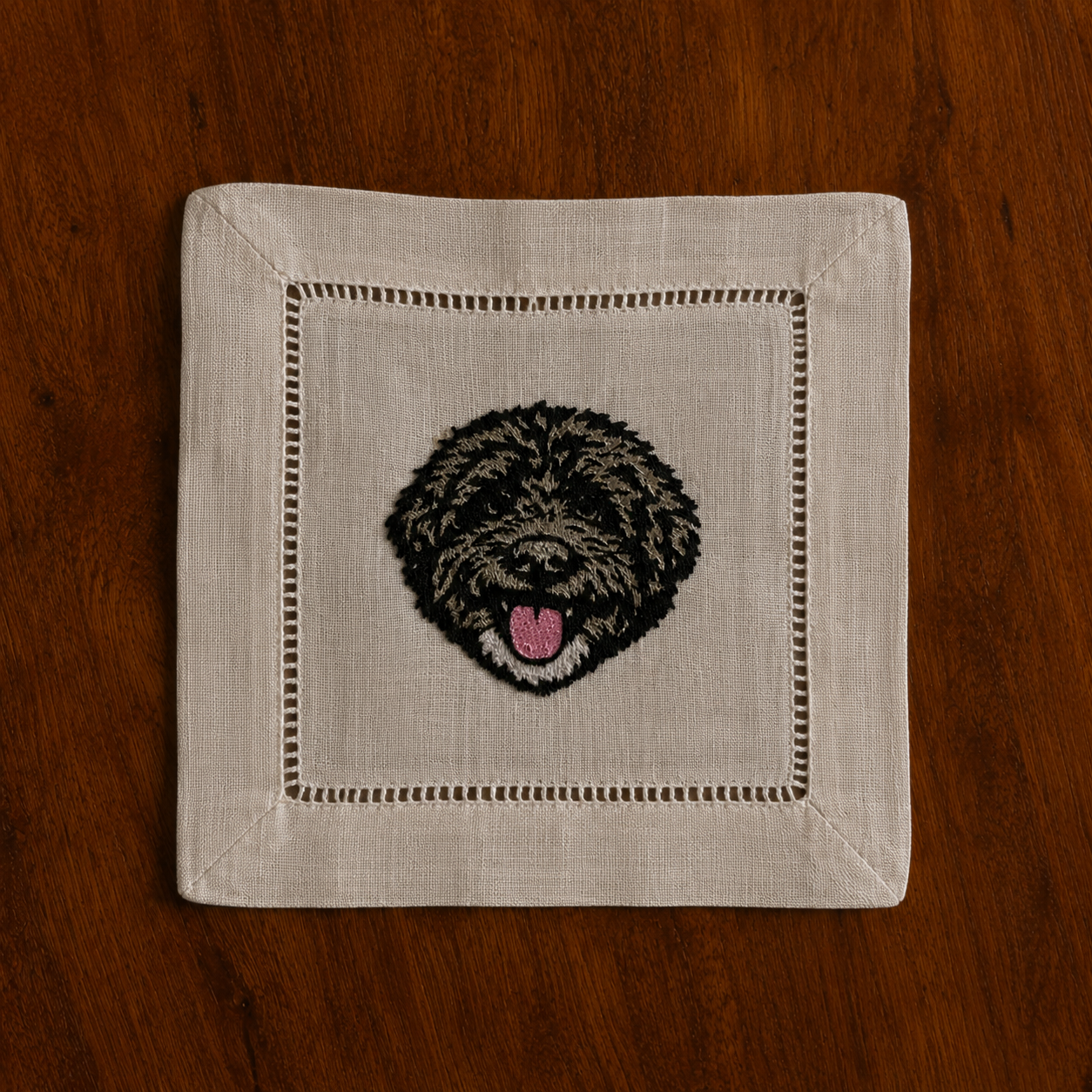 Custom Pet Photo Cocktail Napkins