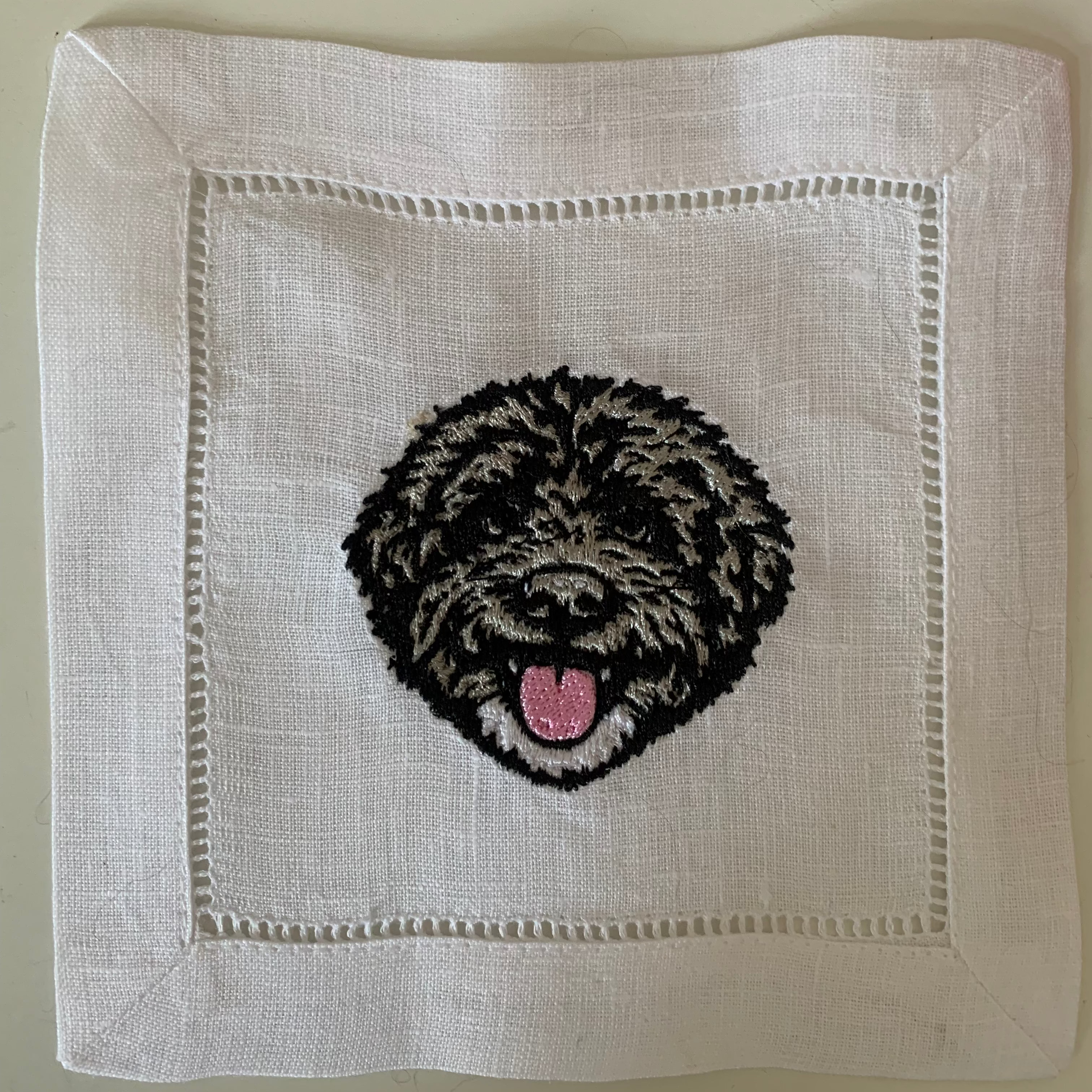 Custom Pet Photo Cocktail Napkins