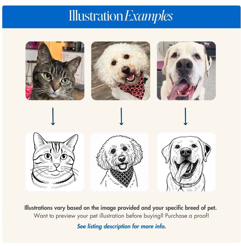 Custom Pet Photo Cocktail Napkins