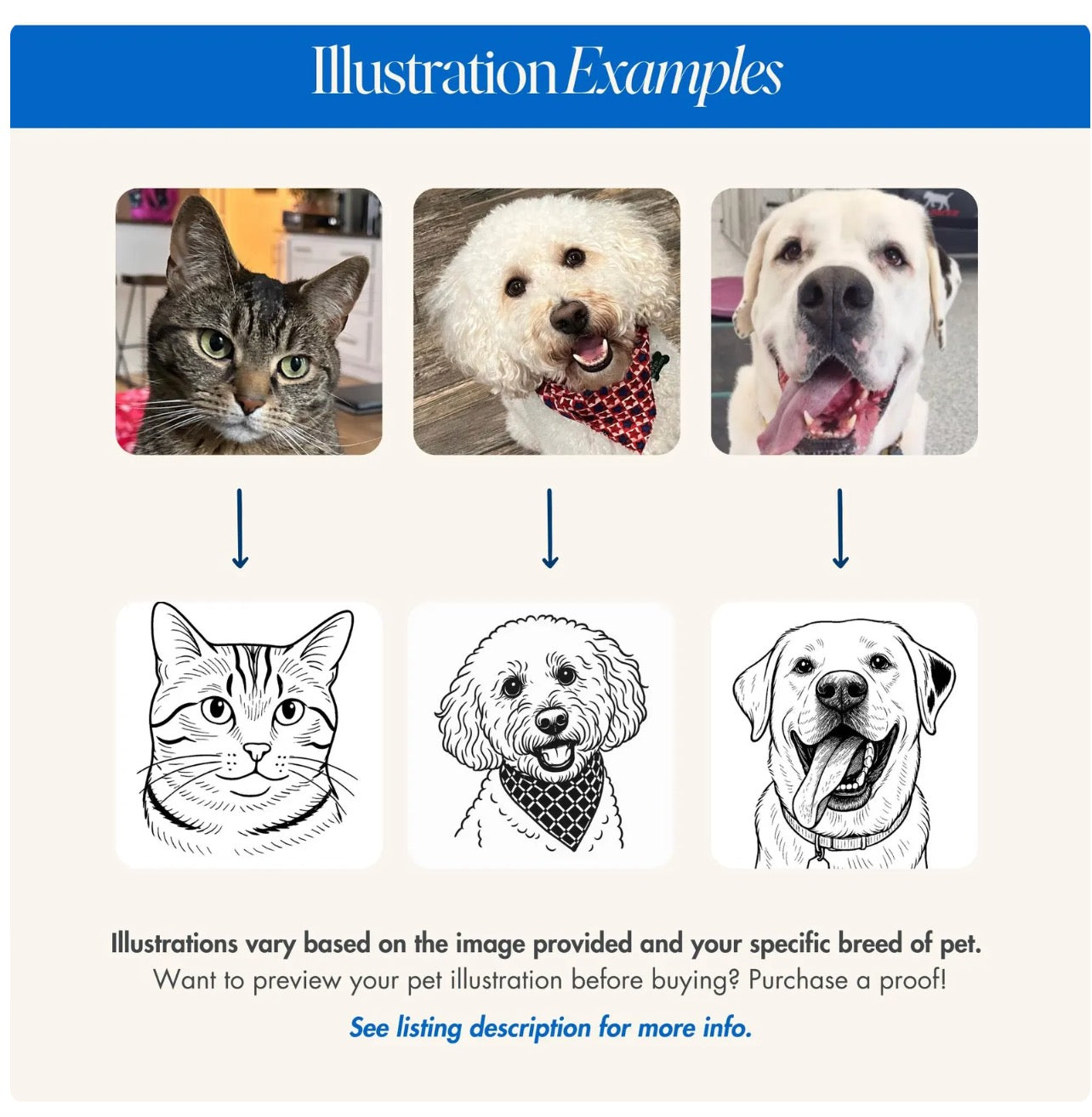 Custom Pet Photo Cocktail Napkins