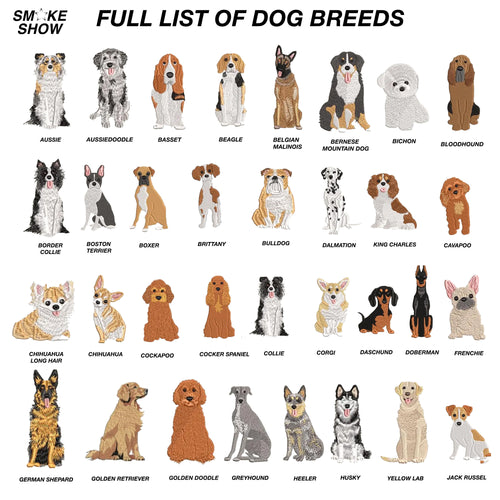 CUSTOM DOG NAPKIN SET OF 4